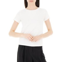 WEEKEND MAX MARA T-shirt girocollo BIANCO XS