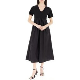 WEEKEND MAX MARA Abito in cotone NERO XS