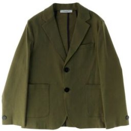 PAOLO PECORA Giacca monopetto VERDE OLIVA 8