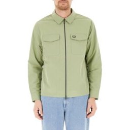Fred Perry Giacca overshirt VERDE CHIARO M