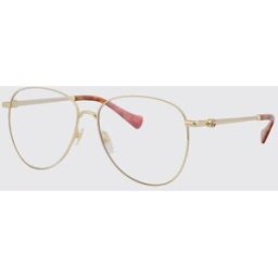 Gucci Occhiali da sole Navigator Photocromatic in metallo Oro Taglia 60