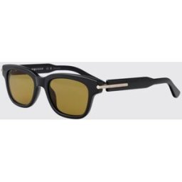 Mcqueen Occhiali da sole AM0497S in acetato riciclato Nero 1 Taglia 51