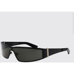 Mcqueen Occhiali da sole AM0491S in metallo Nero Taglia OS