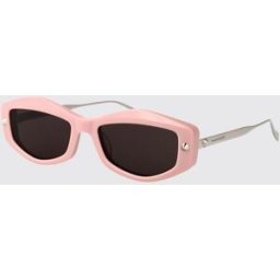 Mcqueen Occhiali da sole AM0482S in metallo ed acetato Rosa Taglia 55