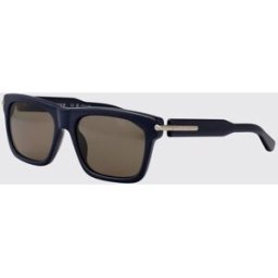 Mcqueen Occhiali da sole AM0495S in acetato riciclato Nero 2 Taglia 55
