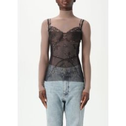 Balenciaga Top in jersey Nero Taglia M
