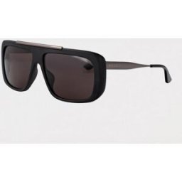 Mcqueen Occhiali da sole AM0492S in metallo ed acetato Nero 1 Taglia 60