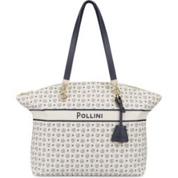 Tote bag Heritage Marina AVORIO/BLU, one_size, Pollini one_size