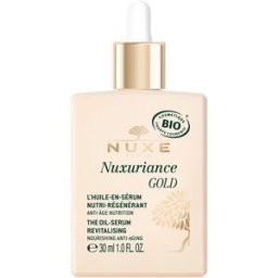 LABORATOIRE NUXE ITALIA Srl Nuxe Nuxuriance Gold Olio Siero Nutri-Rigenerante - Siero viso nutriente anti-età - 30 ml