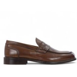 LORIS LORENZO - Mocassino in pelle - Colore: Marrone,Taglia: 41