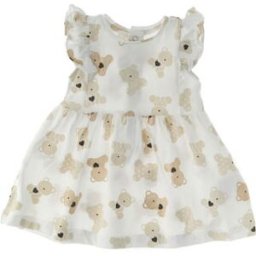 Chicco Abito in cotone PANNA 068/6M