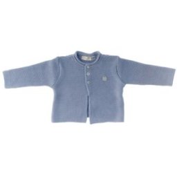 Chicco Cardigan in cotone AZZURRO POLVERE 062/3M