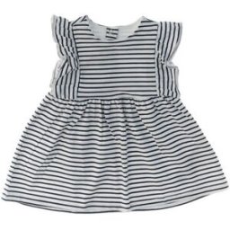 Chicco Abito in cotone PANNA 076/12M