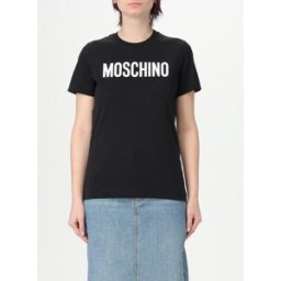 Moschino T-shirt in cotone Nero Taglia XS
