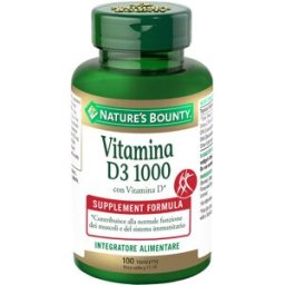 SOLGAR ITALIA VITAMINA D3/1000 100TAV BOUNTY