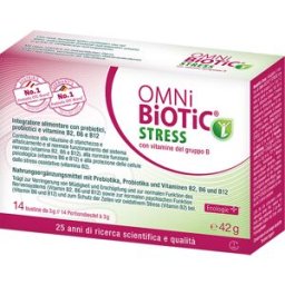 ISTITUTO ALLERGOSAN ITALIA Omni Biotic Stress Vitamine gruppo B 14 bustine - Integratore B-Complex
