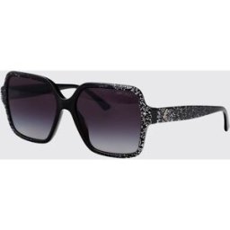 Jimmy Choo Occhiali da sole 0JC5005 in acetato glitter Nero 1 Taglia 55