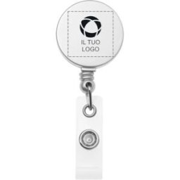 VistaPrint Clip a rotella con stampa monocolore