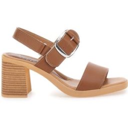 Sandali Cuoio con Tacco Medio a Blocco PITTARELLO LOOK MK3619214 38