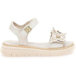 Sandali bianchi con fiori e strappo Laura Biagiotti 96129493 27