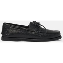 Scarosso Morgan Nero - Uomo Scarpe Da Barca Nero - Vitello 41,5