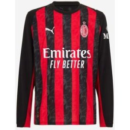 Puma Maglia Milan Gara Home 2025/26 A Maniche Lunghe - S - Rosso - Uomo