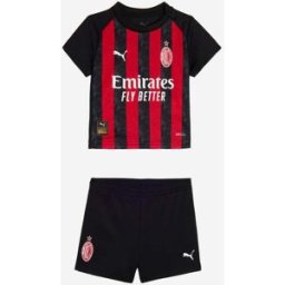 Puma AC Milan Kit Gara Home Neonato 2025/26 - 18 mesi - Rosso - Unisex