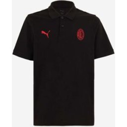 Puma AC Milan Polo Nera Essential - M - Nero - Uomo