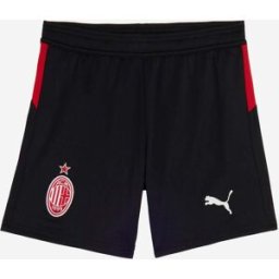 Puma AC Milan Pantaloncini Gara Home 2025/26 Bambino - 12 anni - Nero - Unisex