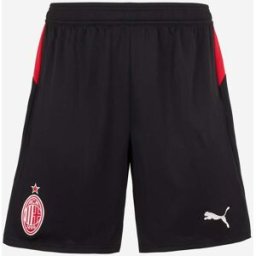 Puma AC Milan Pantaloncini Gara Home 2025/26 - M - Nero - Uomo