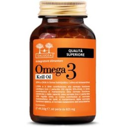 SALUGEA (RELOAD Srl) SALUGEA OMEGA 3 KRILL OIL 60 PERLE - Integratore per la normale funzione cardiaca
