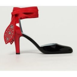 Valentino Garavani Décolleté in pelle spazzolata Nero Taglia 39½