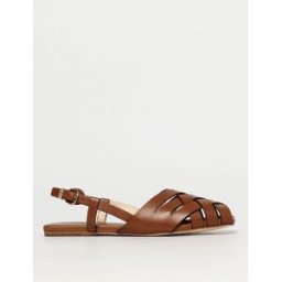 Michael Kors Sandalo Irene in pelle intrecciata Cuoio Taglia 6