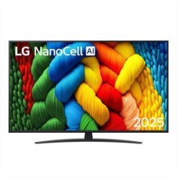 LG Smart Tv Nanocell Uhd 4k 55" 55nano81a6a-charcoal Black