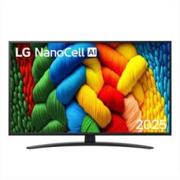 LG Smart Tv Nanocell Uhd 4k 43" 43nano81a6a-charcoal Black