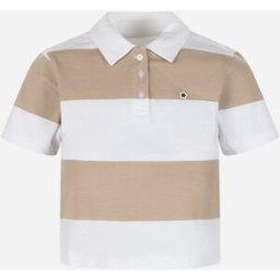 DACK'S Rugby Stripe W - Polo - Donna - Beige M