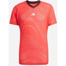 Adidas Ao25 M - T-shirt Tennis - Uomo - Rosso XL