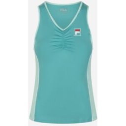 Fila Court Line W - T-shirt Tennis - Donna - Bianco M