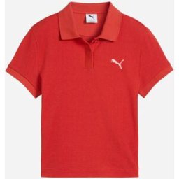 Puma Jacquard W - T-shirt - Donna - Rosso S