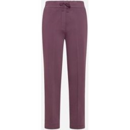 DEHA Gabardine Straight W - Pantalone - Donna - Viola S