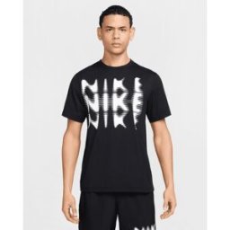 Nike Hyverse Swoosh M - T-shirt Training - Uomo - Nero S