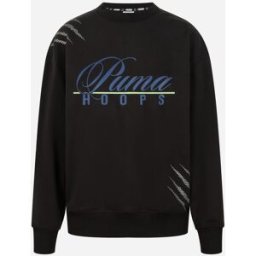 Puma Big Logo W - Felpa - Donna - Nero M