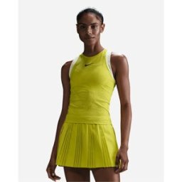 Nike Slam High W - T-shirt Tennis - Donna - Nero XS
