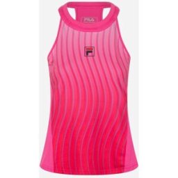 Fila Padel Match W - T-shirt Tennis - Donna - Fucsia S