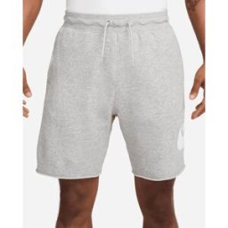 Nike Alumni Big Logo M - Pantaloncini - Uomo - Grigio XL