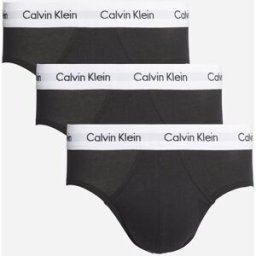 Calvin Klein 3 Pack Slip M - Intimo - Uomo - Nero S