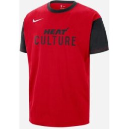 Nike Miami Heat M - Abbigliamento Basket - Uomo - Rosso M