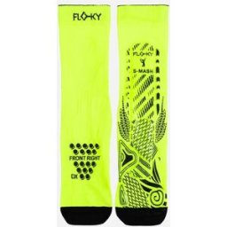 FLOKY S-mash - Calze Tennis - Giallo 44-47