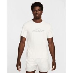 Nike Dri Fit Uv Miler M - T-shirt Running - Uomo - Giallo XL