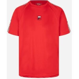 Fila Match Line M - T-shirt Tennis - Uomo - Rosso M